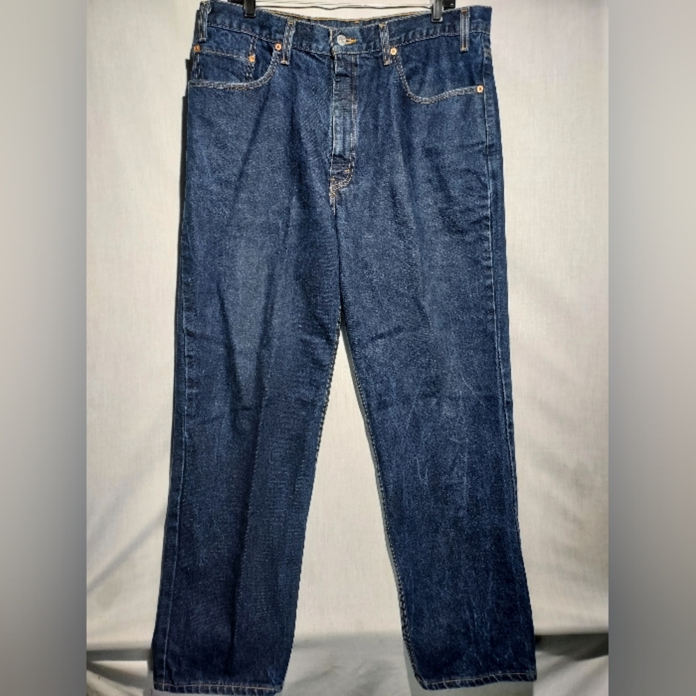 VTG Levi's 550 Y2K Medium Wash Tapered Leg‎ Mens Jeans Size 38 X 30